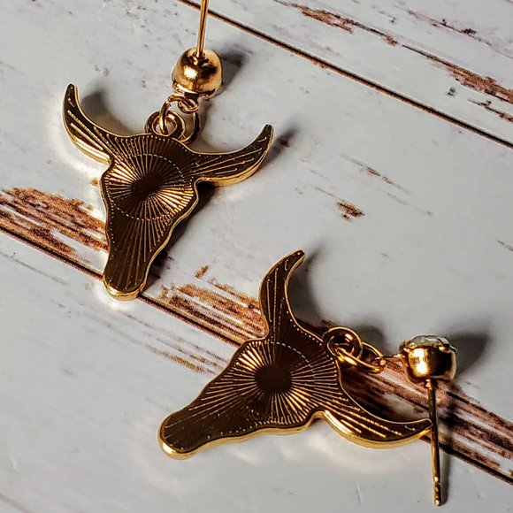 Rose of Texas Southwest Earrings - Picture 4 of 4